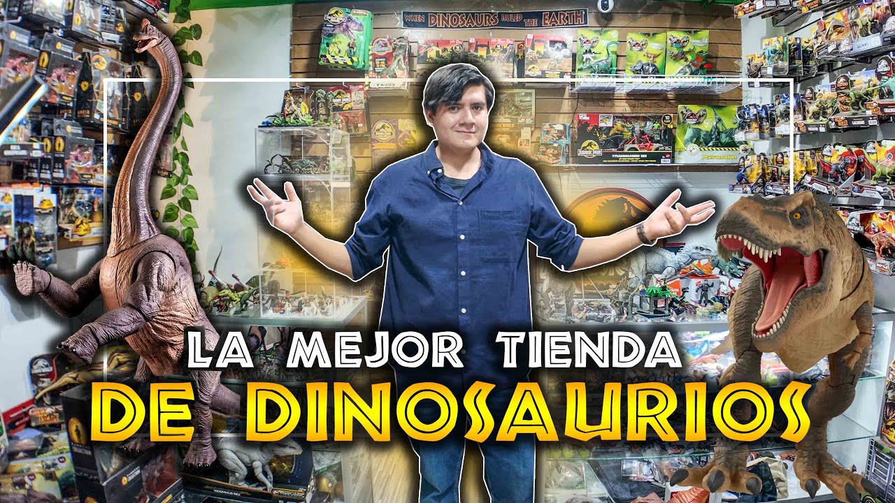 ESTA TIENDA TIENE LAS MEJORES FIGURAS DE DINOSAURIOS 🦕🦖 | El Tio pixel