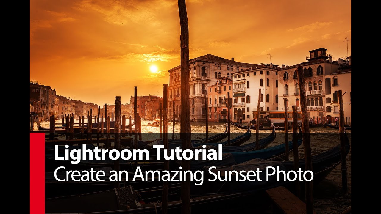 Create an Amazing Sunset Photo with Lightroom 4 - PLP # 1 by Serge Ramelli