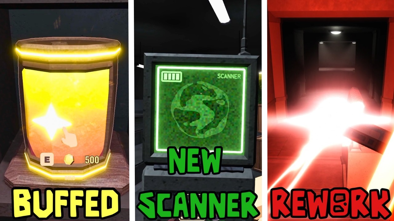 Showcasing ALL The New Items Added To DOORS After The Granted Update