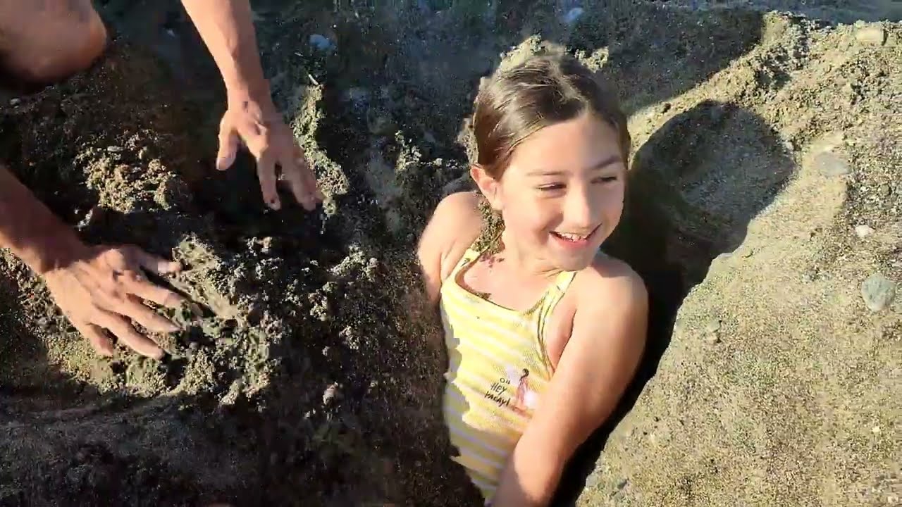 Loli y un reto en la Playa