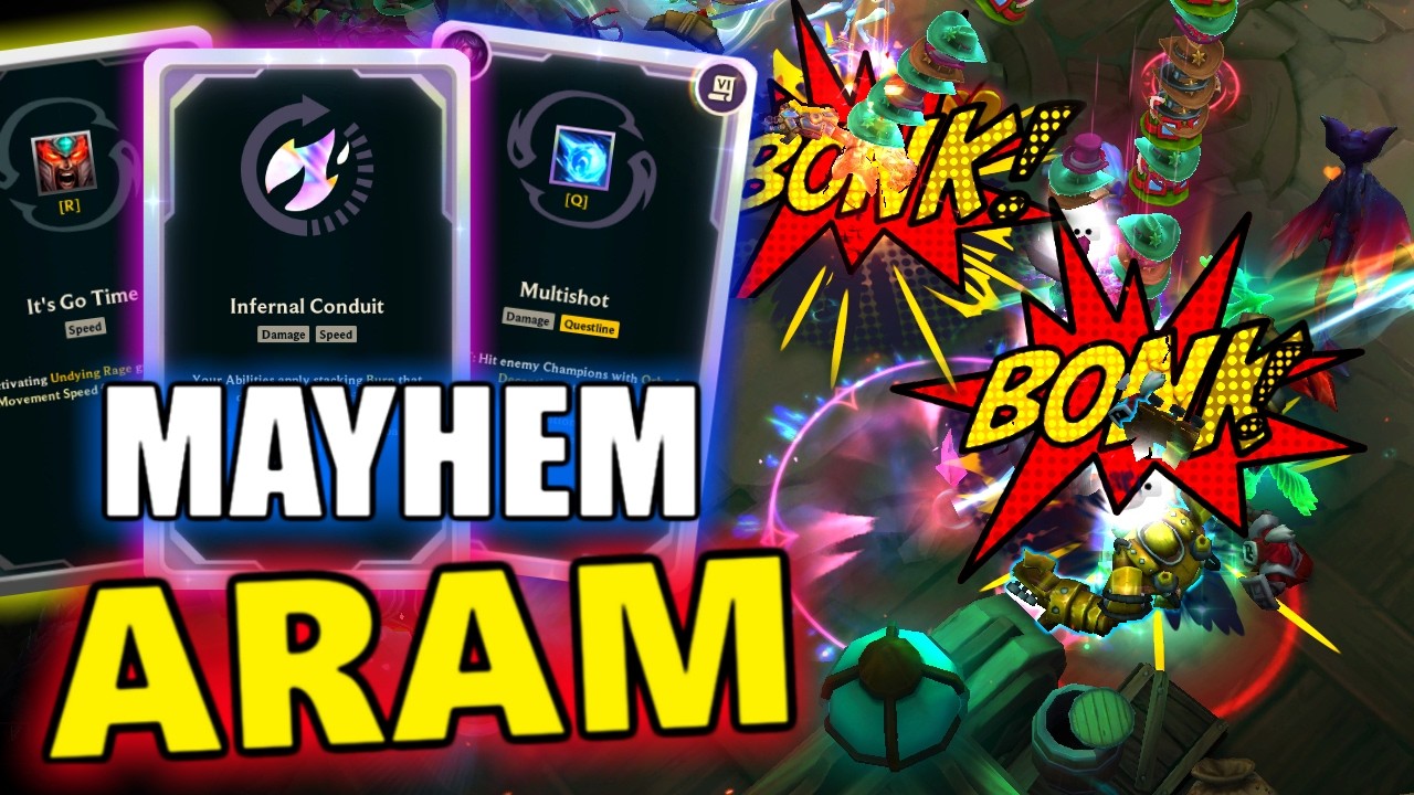 ARAM MAYHEM 30 Minutes LoL FUN MOMENTS #585
