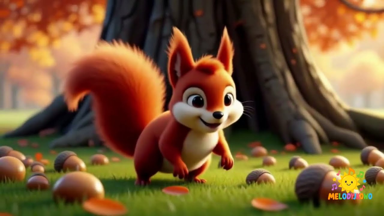 Wiewiórka i jej Skarby - Najlepsze Piosenki dla Dzieci 🐿️🌰