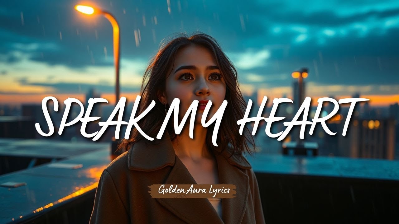 Speak My Heart | Emotional R&B Pop Ballad About Love That Never Fades