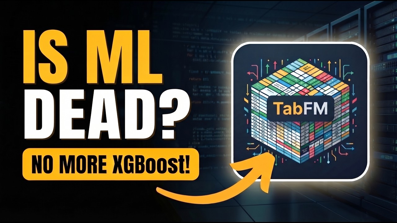 This AI Replaced Traditional ML | TabFM