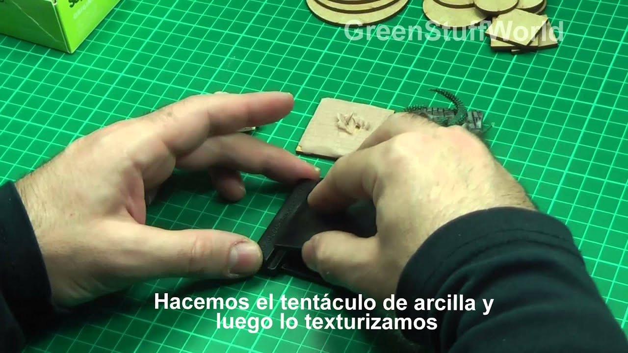01 Rodillos Texturizados   Arcilla Polimerica   Aplicaciones basicas   GreenStuffWorld
