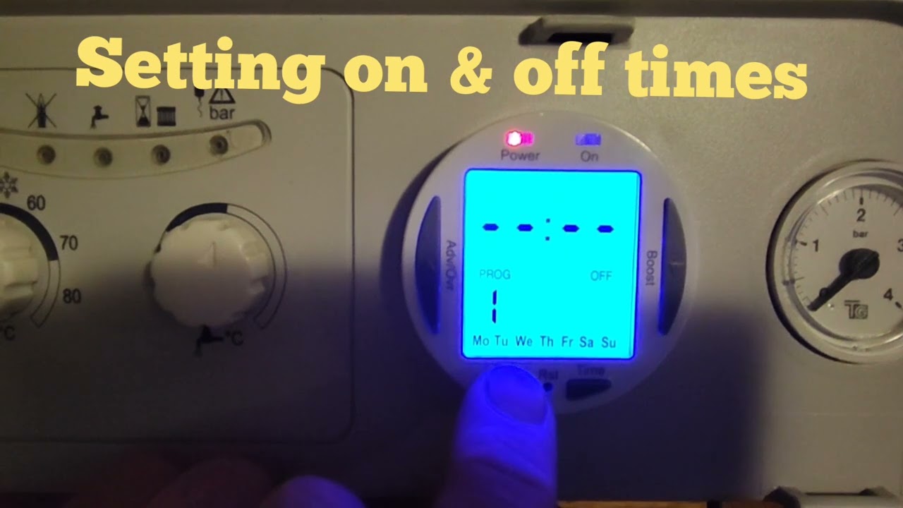 how to use a Ferroli clock