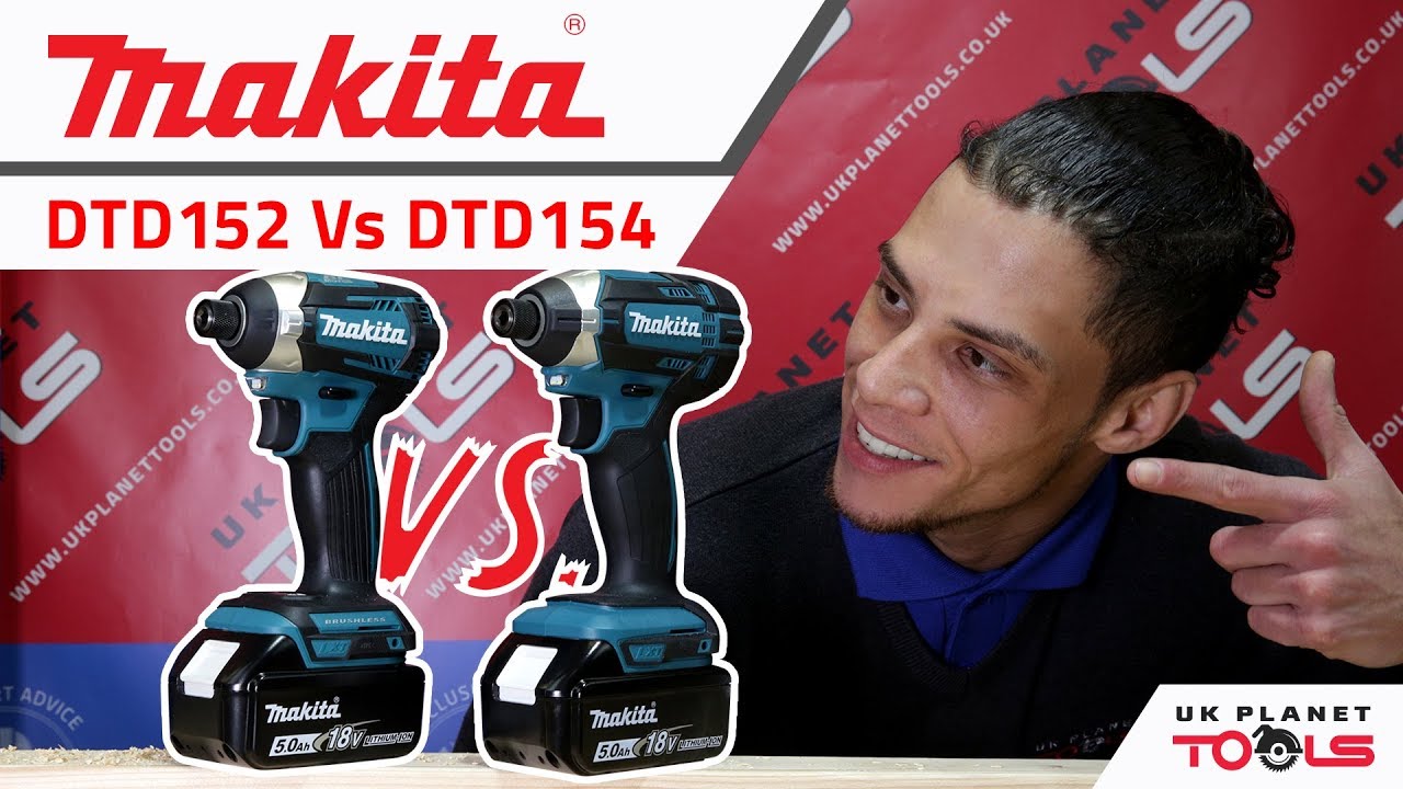 Makita DTD152Z Vs DTD154Z Impact Driver Comparison - Makita XDT11Z Vs. XDT13Z