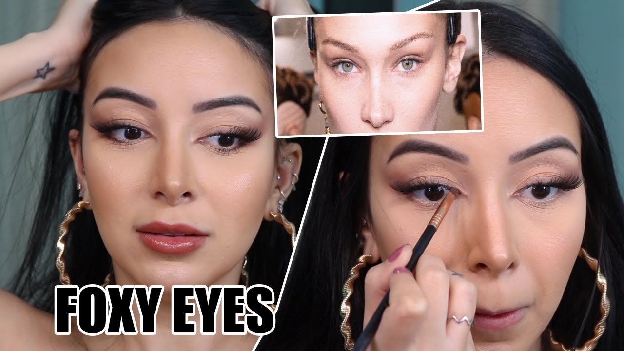 TUTORIAL: FOXY EYES (MAQUIAGEM DA BELLA HADID)