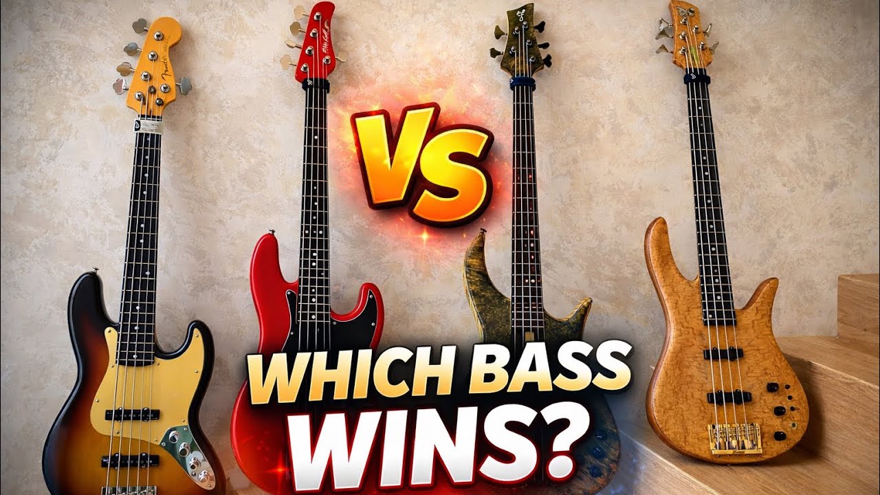 Fender vs. Mike Lull vs. F bass vs. Fodera