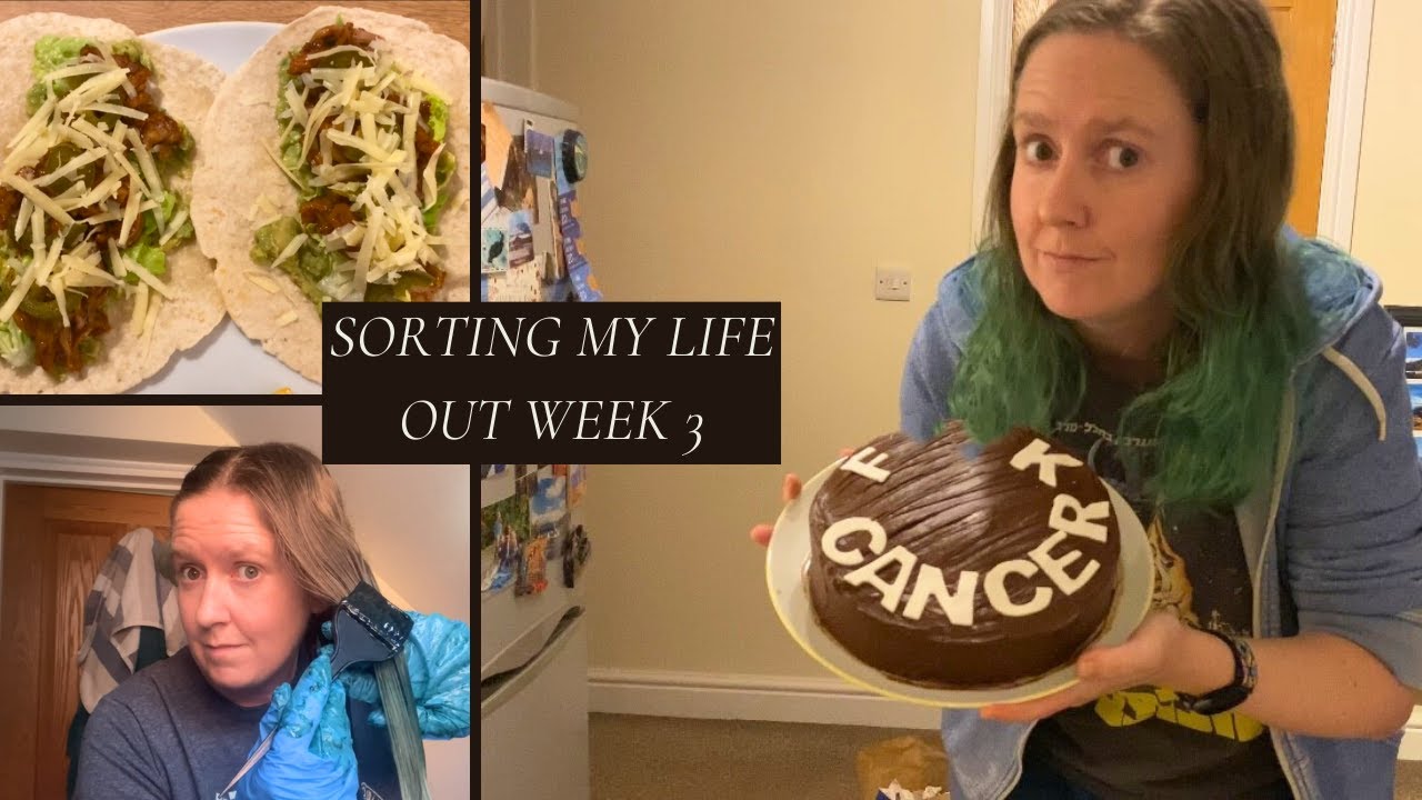 Dying My Hair, Having a Bit Of a Breakdown Then Sharing My Ovarian Cancer Story While I Make A Cake