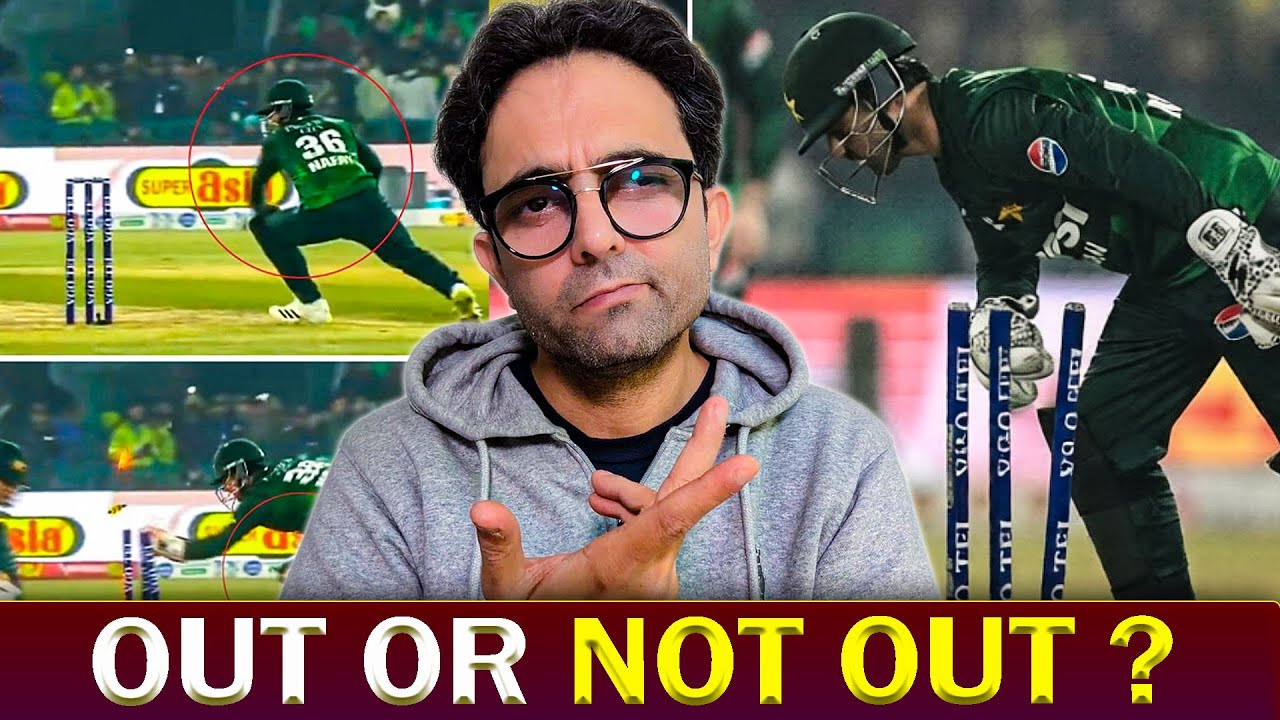 Out or not out? Khawaja Nafay stumps Cooper Connolly in 3rd T20I!