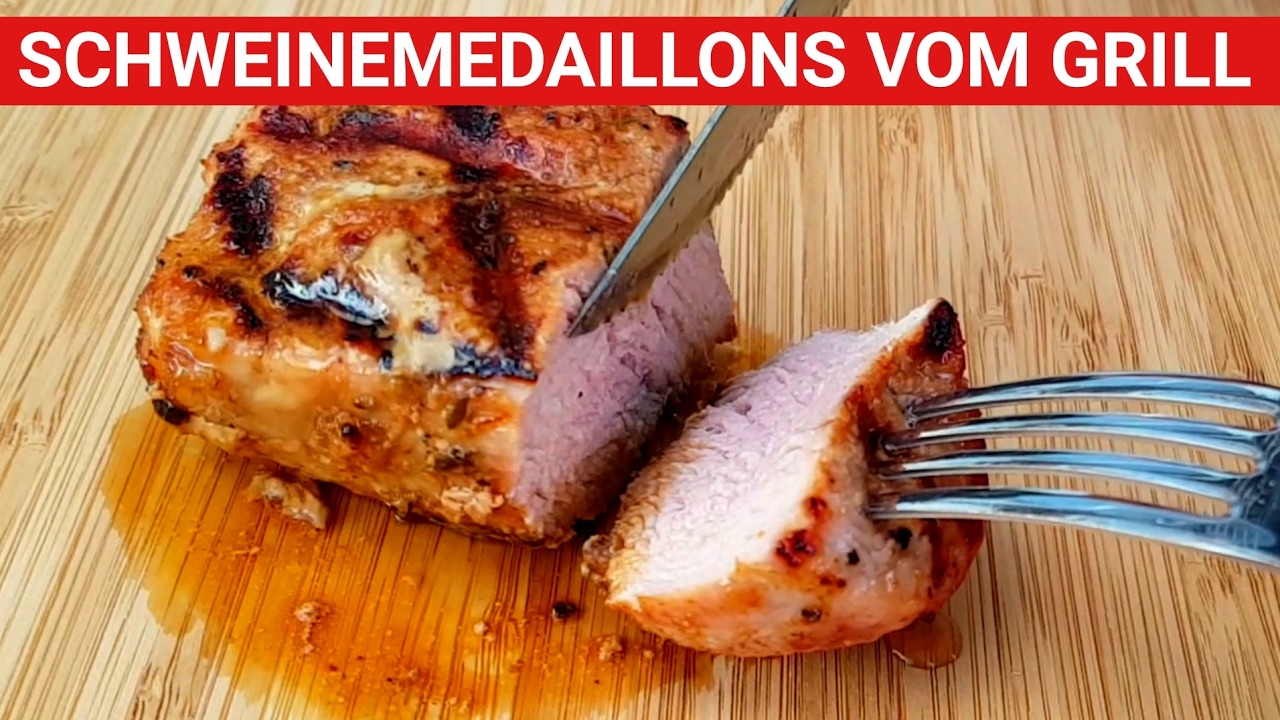 ♨️ GRILLBLITZ: Leckere Schweinemedaillons, Schweinefilet perfekt vom Gasgrill, BBQ Tutorial