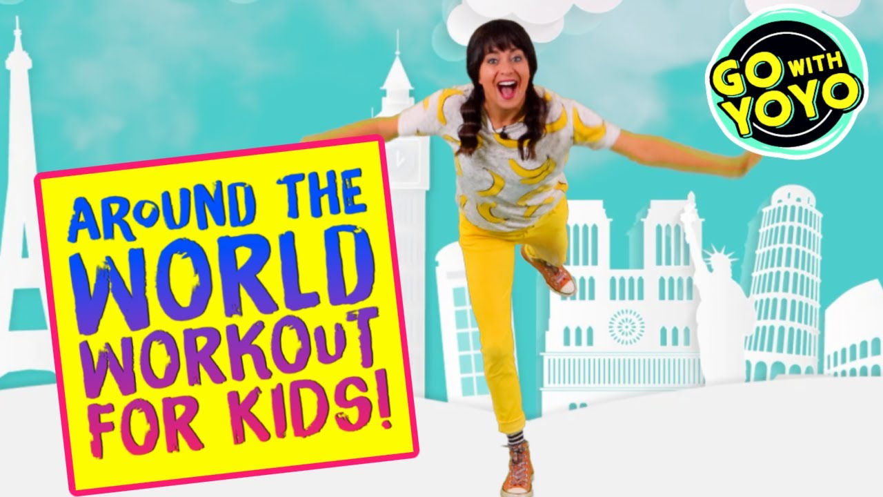 WORLD WORKOUT! Move Like Famous Landmarks! Fitness for kids!