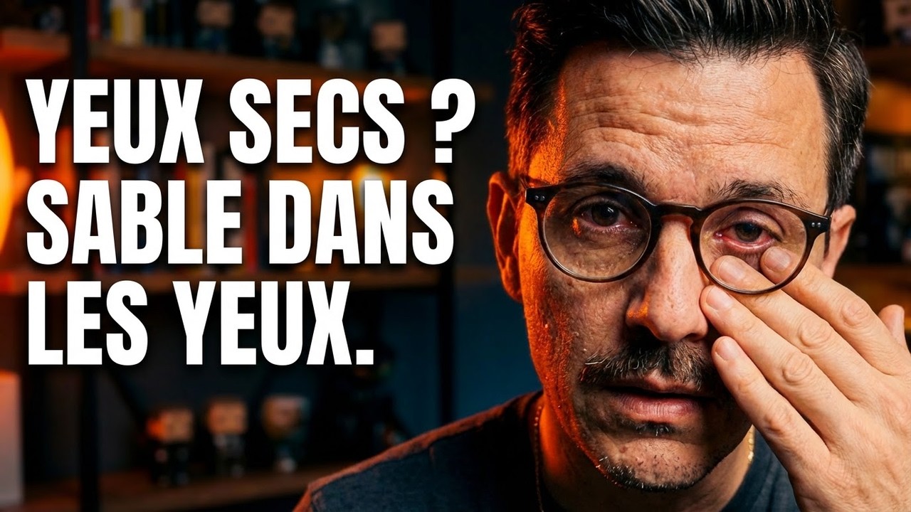 Yeux secs : Pourquoi j’ai l’impression d’avoir du sable dans les yeux ?