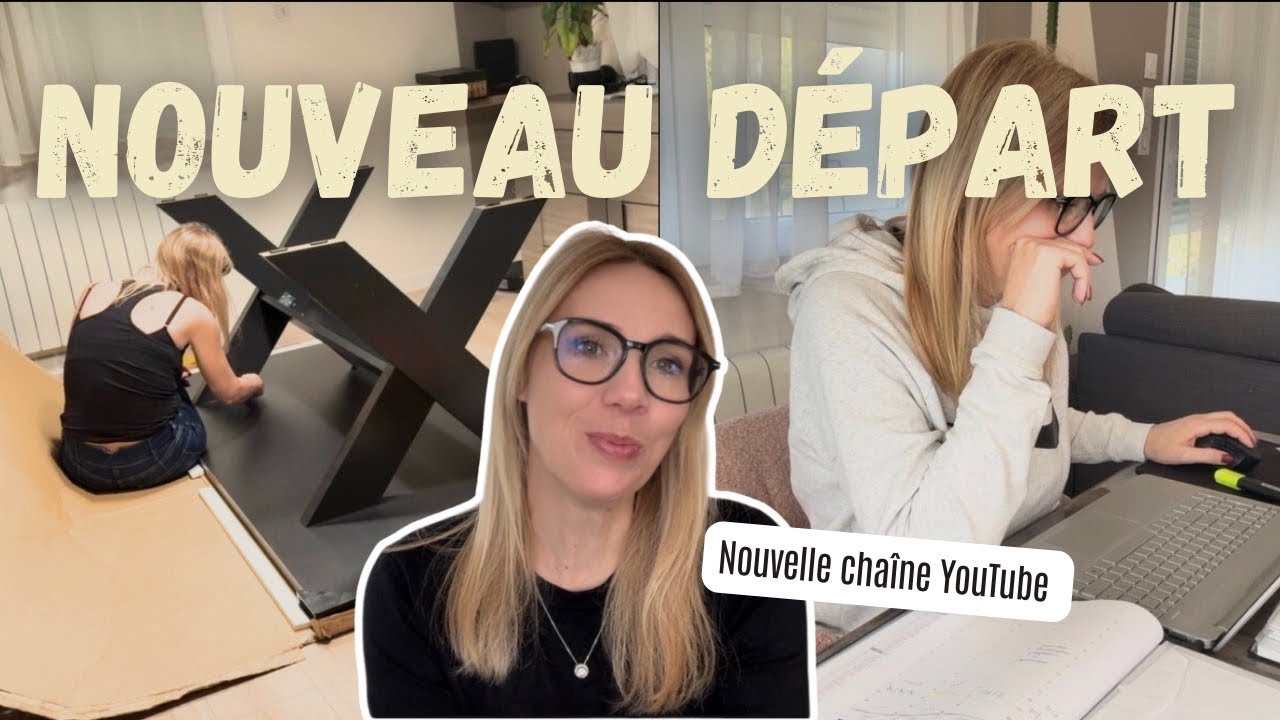 Nouveau départ à 44 ans | Mon premier Vlog 