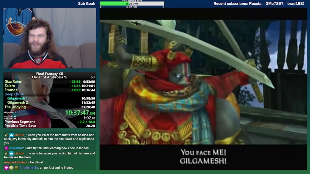 Final Fantasy XII Order of Ambrosia% Speedrun 21:02:27 [WR] (2/2)