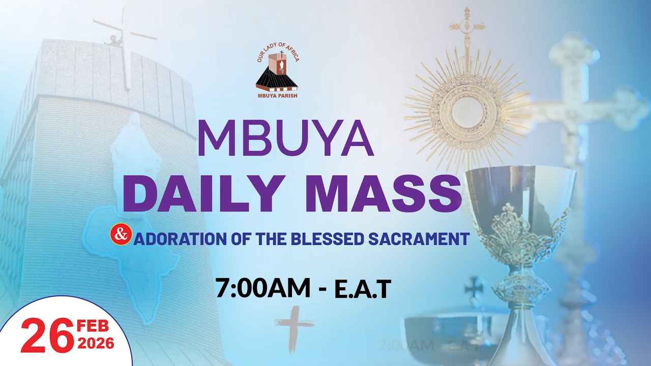 THURSDAY OF THE FIRST WEEK OF LENT || Daily TV Mass,  26th February, 2026