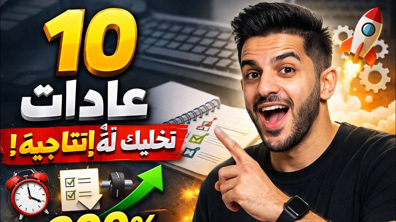 كيف تصير آلة إنتاجية و تنجز أكثر في يومك