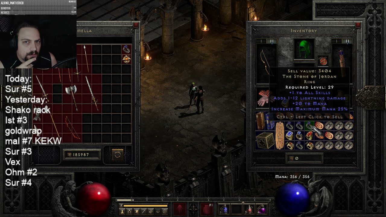 I gambled an Stone of Jordan, diablo 2 resurrected