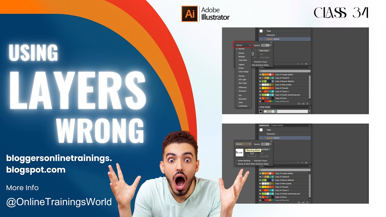 Are You Using Illustrator Layers WRONG? (Class 34 Tutorial)