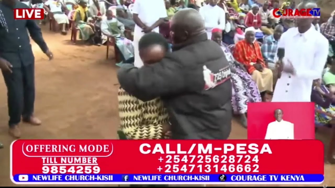A MAN STORMS IN CHURCH TO SEEK ADVICE ON HER EVER-ABSENT WIFE - PST. GILLACK REUNITES THEM IN CHURCH