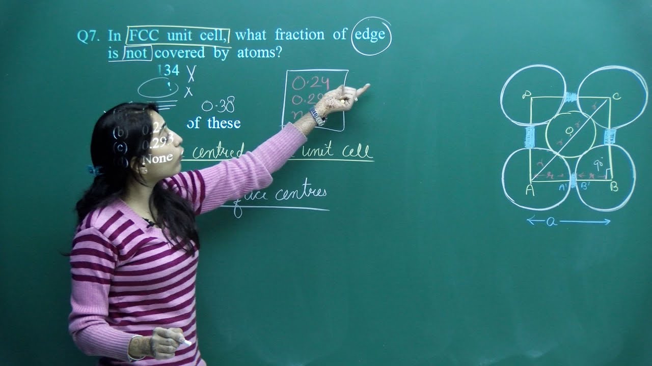 JEE Chemistry | 18. Solid State | JEE Advanced Pattern Questions Exercise | In English