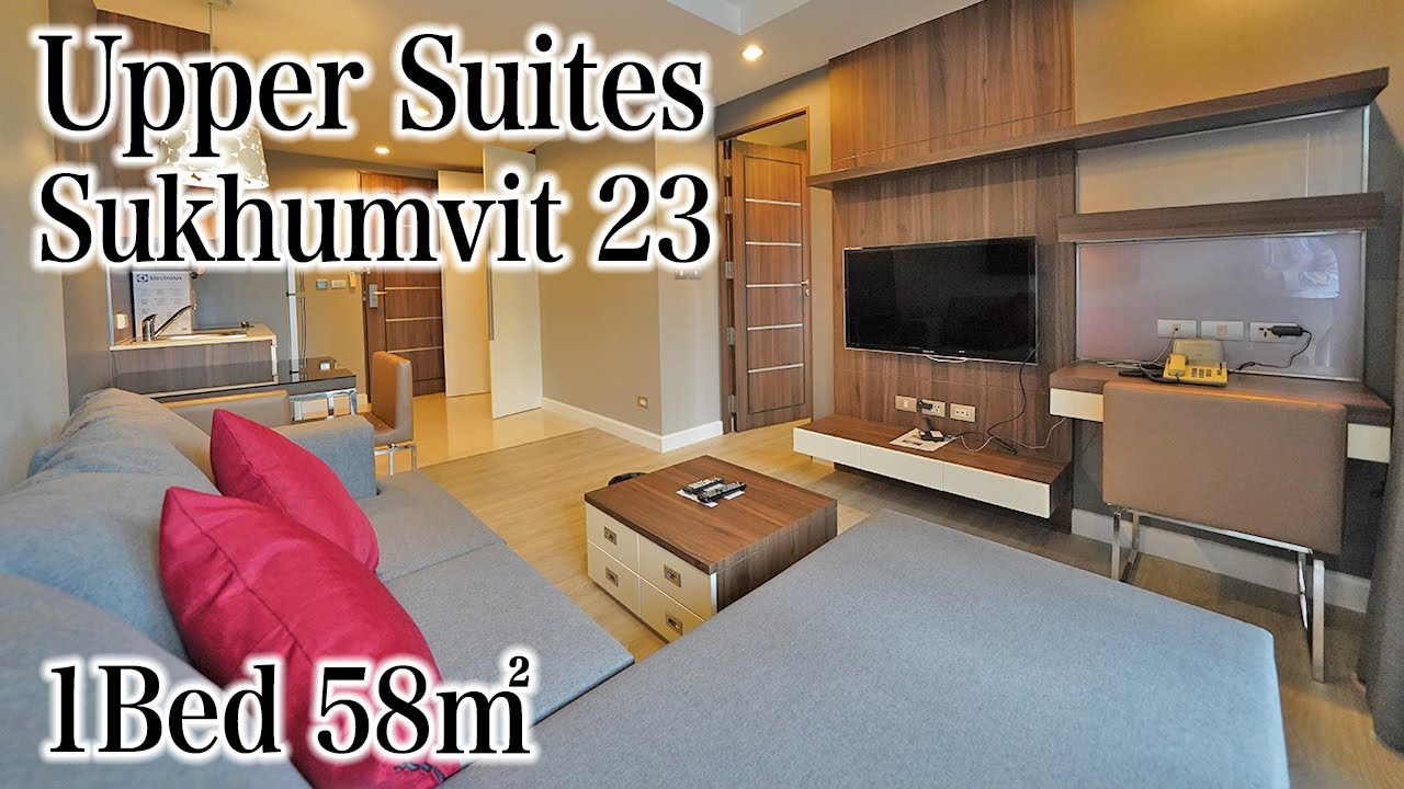 【アソーク駅近くの人気サービスアパート】Upper Suites 23 / 1Bed 58㎡ (Sukhumvit 23)