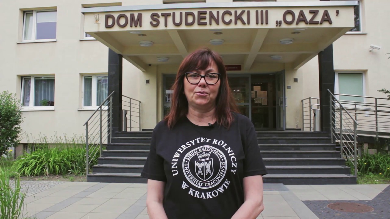 Domy Studenckie UR - wypowiedź mgr Marty Gorgoń