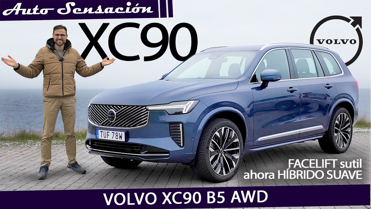 Prueba Volvo XC90 B6 AWD 2025  ¿Sigue Mereciendo la pena 10 años después con esta actualización ?