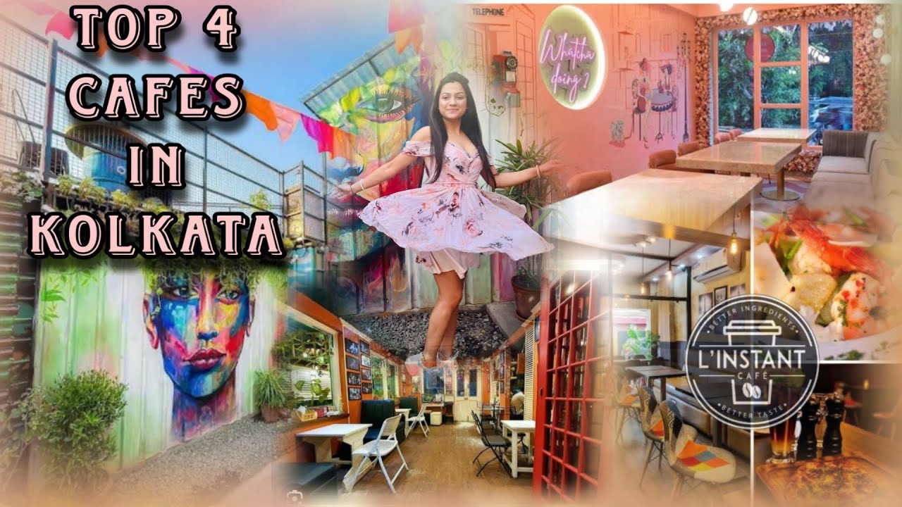 Top 4 Cafés In Kolkata || Most Instagram worthy Cafes || Most Cheapest Cafes In Kolkata #foodvlogs