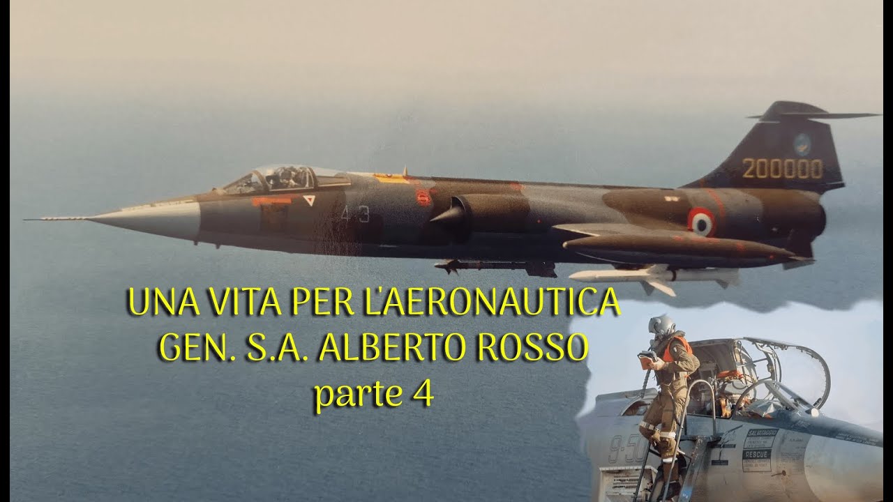 GEN. S.A. ALBERTO ROSSO - PERDITA OLIO MOTORE F-104 -  parte 4