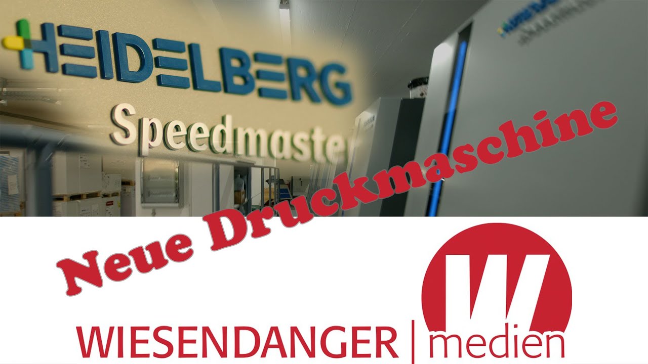 Wiesendanger Aufbau Heidelberg Speedmaster 2024