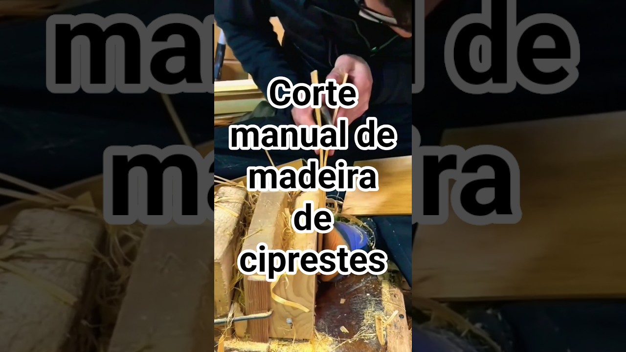 Corte manual de madeira de cipreste #carpintaria #Marcenaria  #Artesanato  #feito&agrave;m&atilde;o  #artesanato