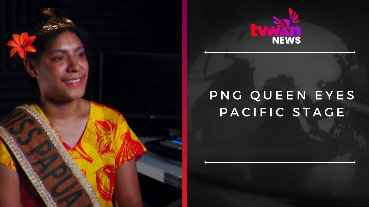 PNG Queen Eyes Pacific Stage