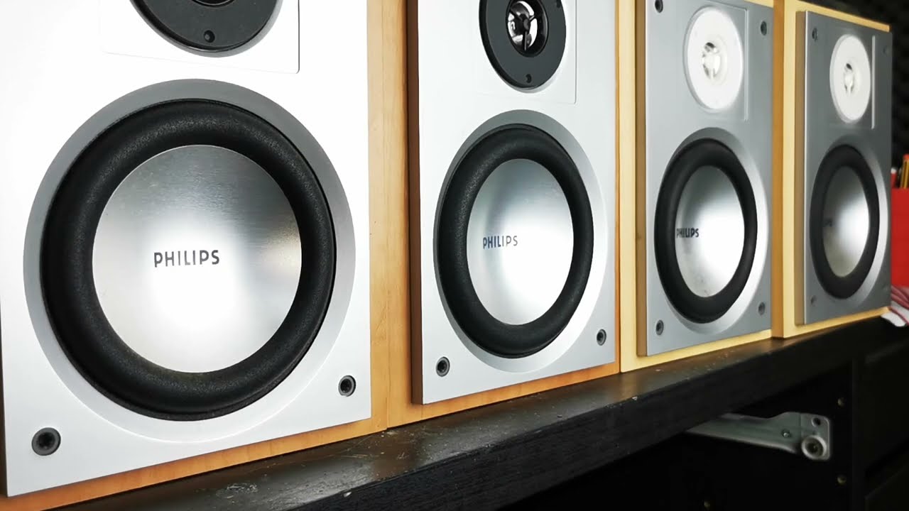 Philips FWB-MC70 & Philips FWB-MC50 | Bass excursion test