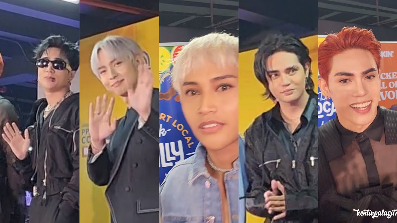 SB19 on PPOPCON Manila 2023 Red Carpet at Araneta Coliseum Full Video 💙