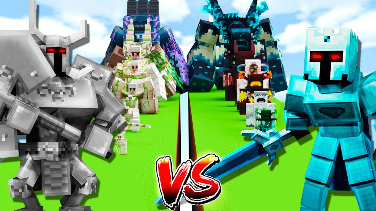 ICE WARRIOR vs FERROUS WROUGHTNAUT Deathrun (All OP BOSSES)