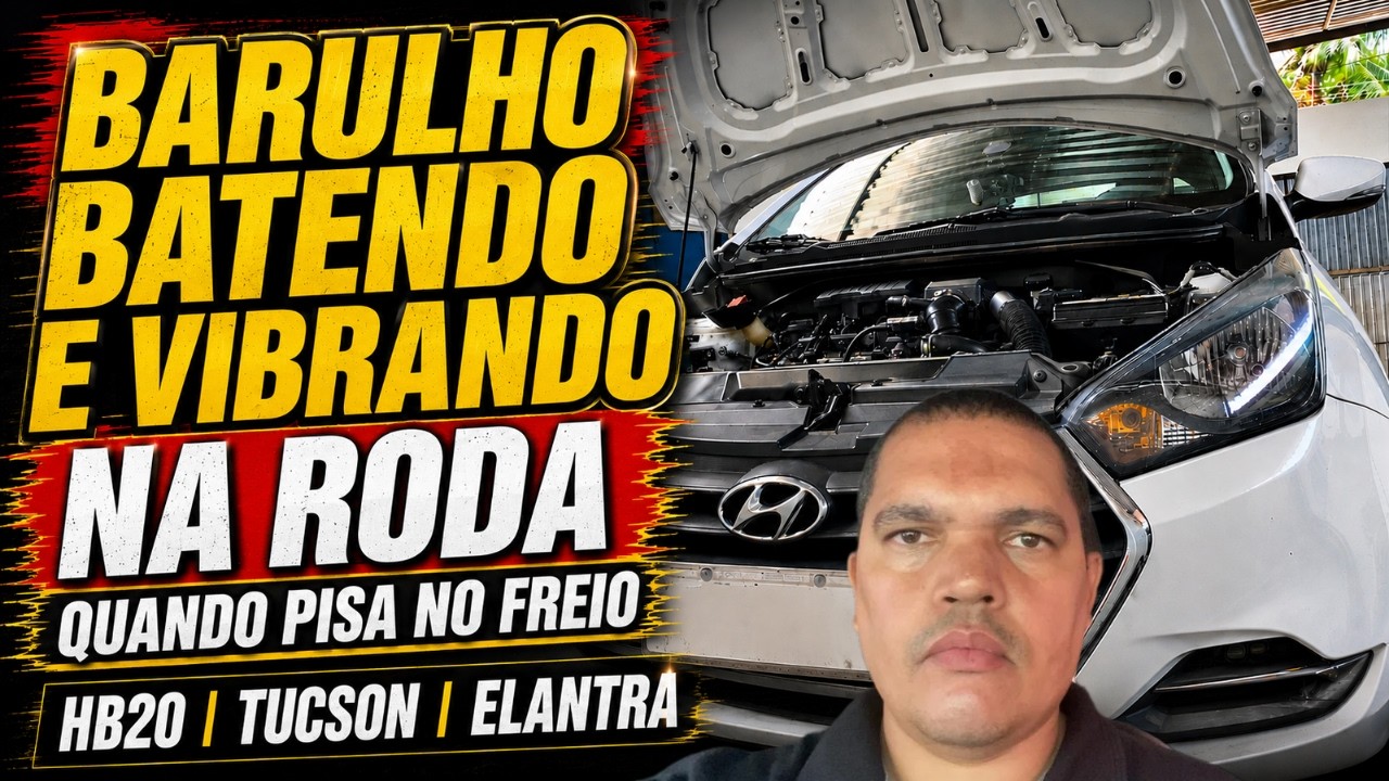 BARULHO NA SUSPENSÃO DIANTEIRA TRASEIRA BATENDO VIBRANDO RANGENDO HYNDAI HB20 TUCSON ELANTRA CRETA!