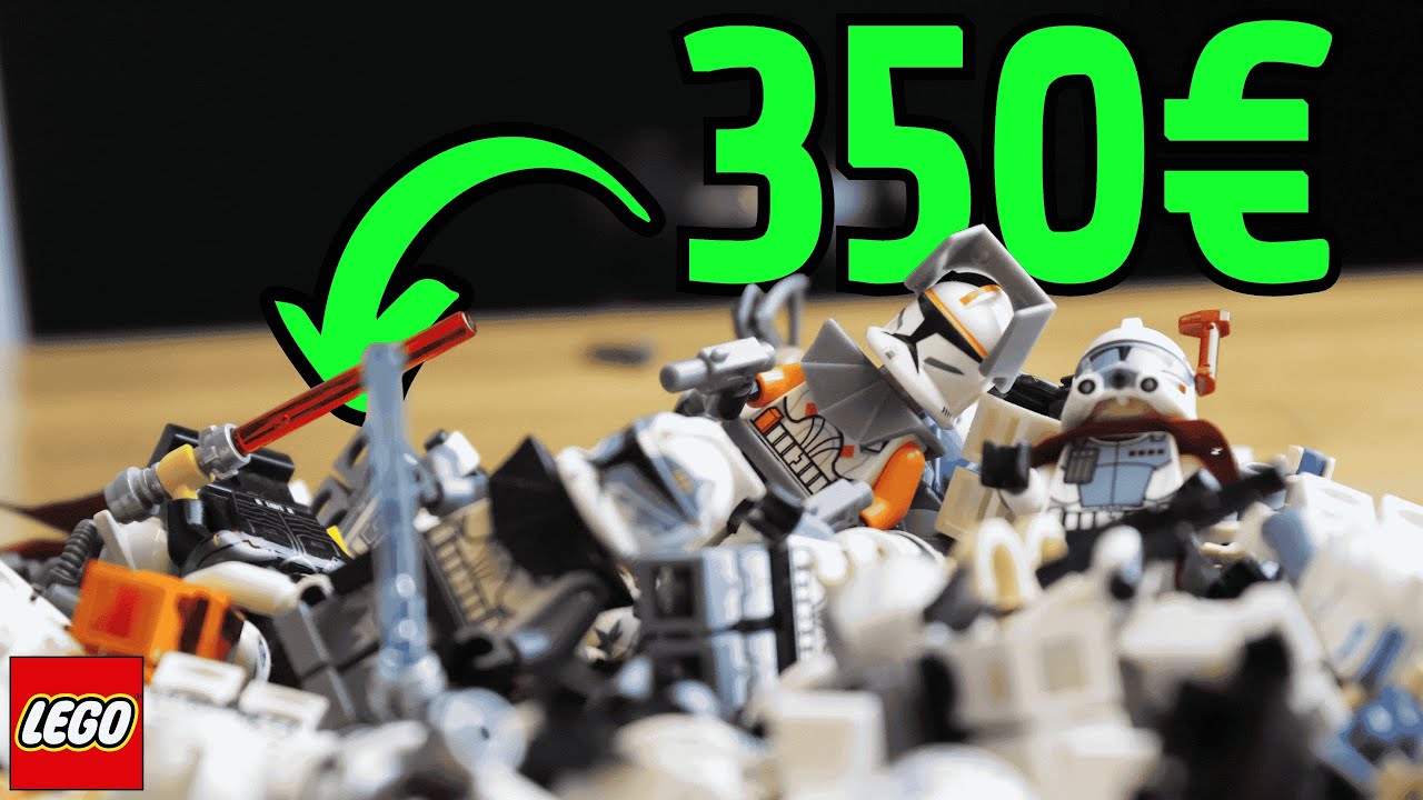Ich habe eine LEGO Star Wars Figuren Sammlung gekauft…