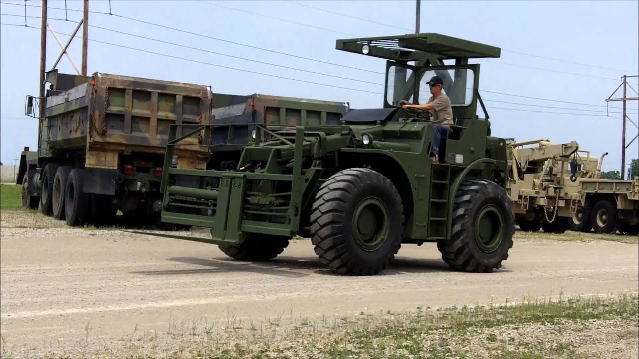 10K Rough Terrain Military Forklift Pettibone