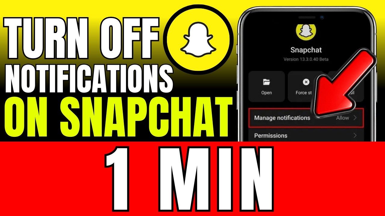 Как отключить уведомления в Snapchat в 2026 году (быстро и легко)