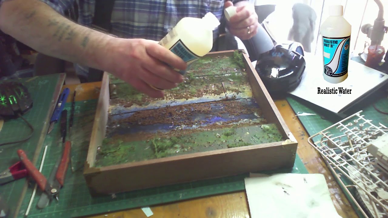 Diorama Stone Bridge Construction