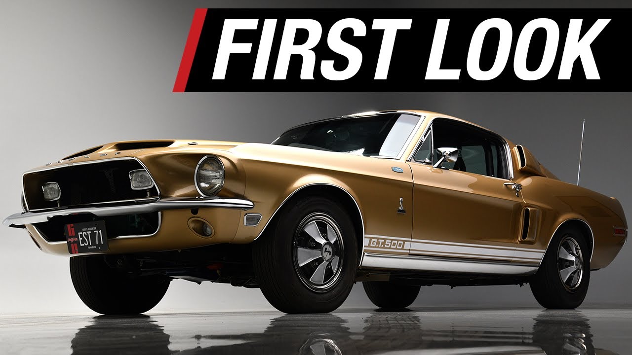 FIRST LOOK - 1968 Shelby GT500 EFI Prototype - BARRETT-JACKSON
