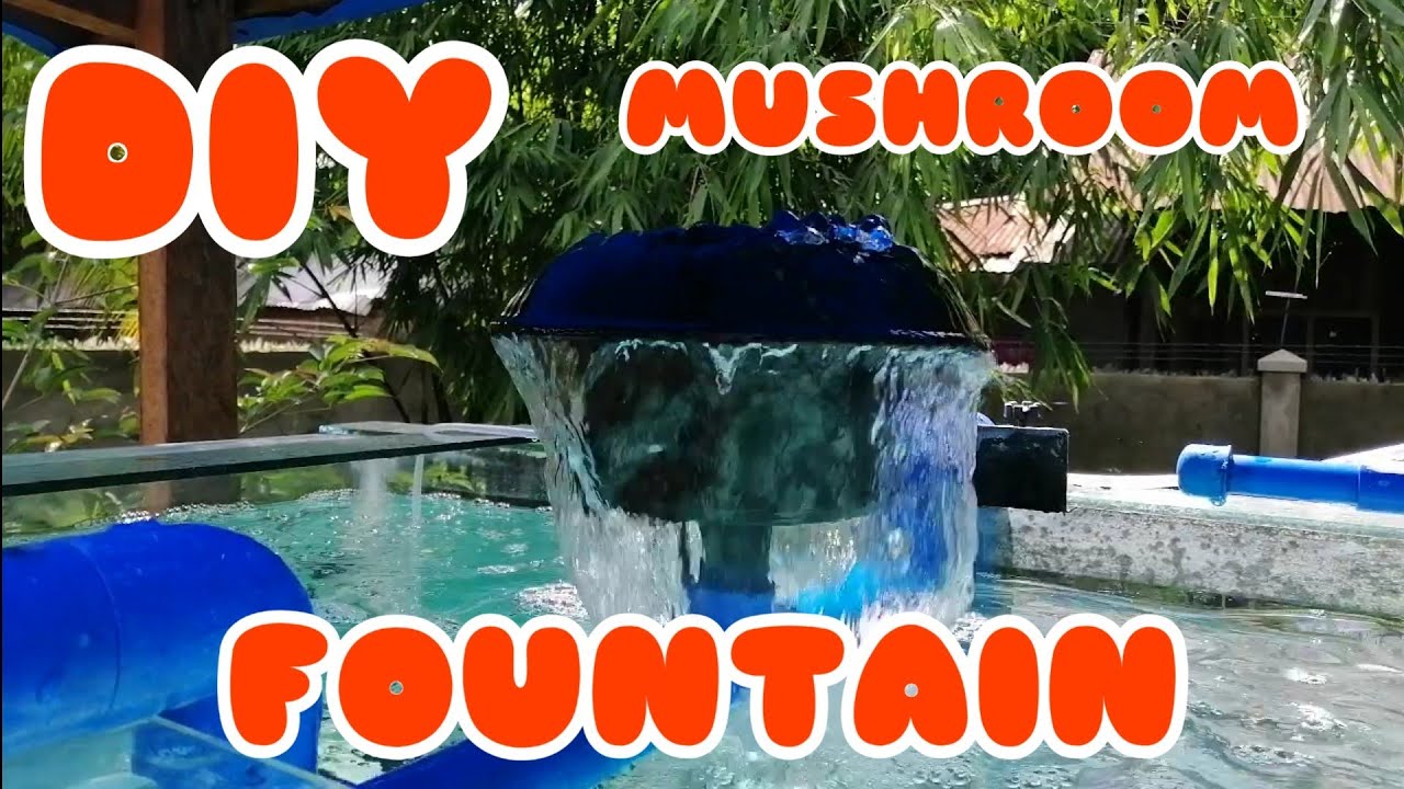 EP10. DIY MUSHROOM FOUNTAIN FOR GOLDFISH TANK | TKOI HOUSE