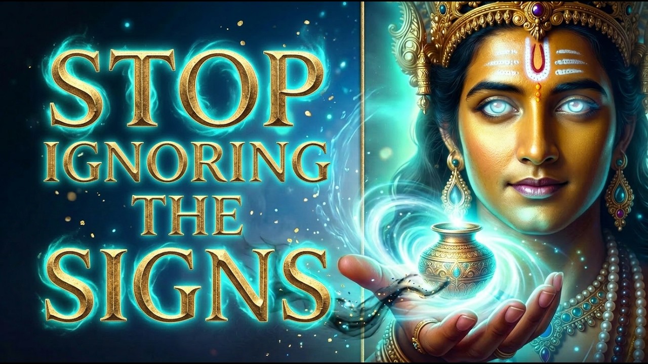 STOP IGNORING THE SIGNALS 💙 YOUR DISCOMFORT DISSOLVES NOW ⚕️ Sacred Dhanvantari Mantra