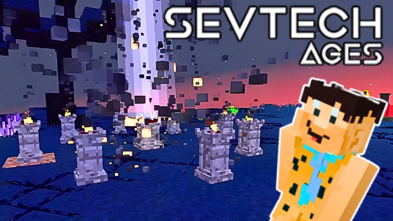 Abyssalcraft Ritual e Beneath Teleporter! - SevTech: Ages (Jornada Das Eras) eP8