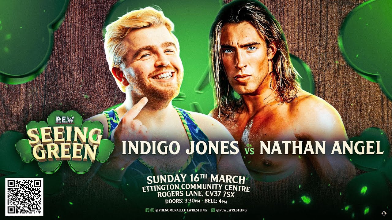 FULL MATCH: Indigo Jones Vs Nathan Angel- P.E.W SEEING GREEN