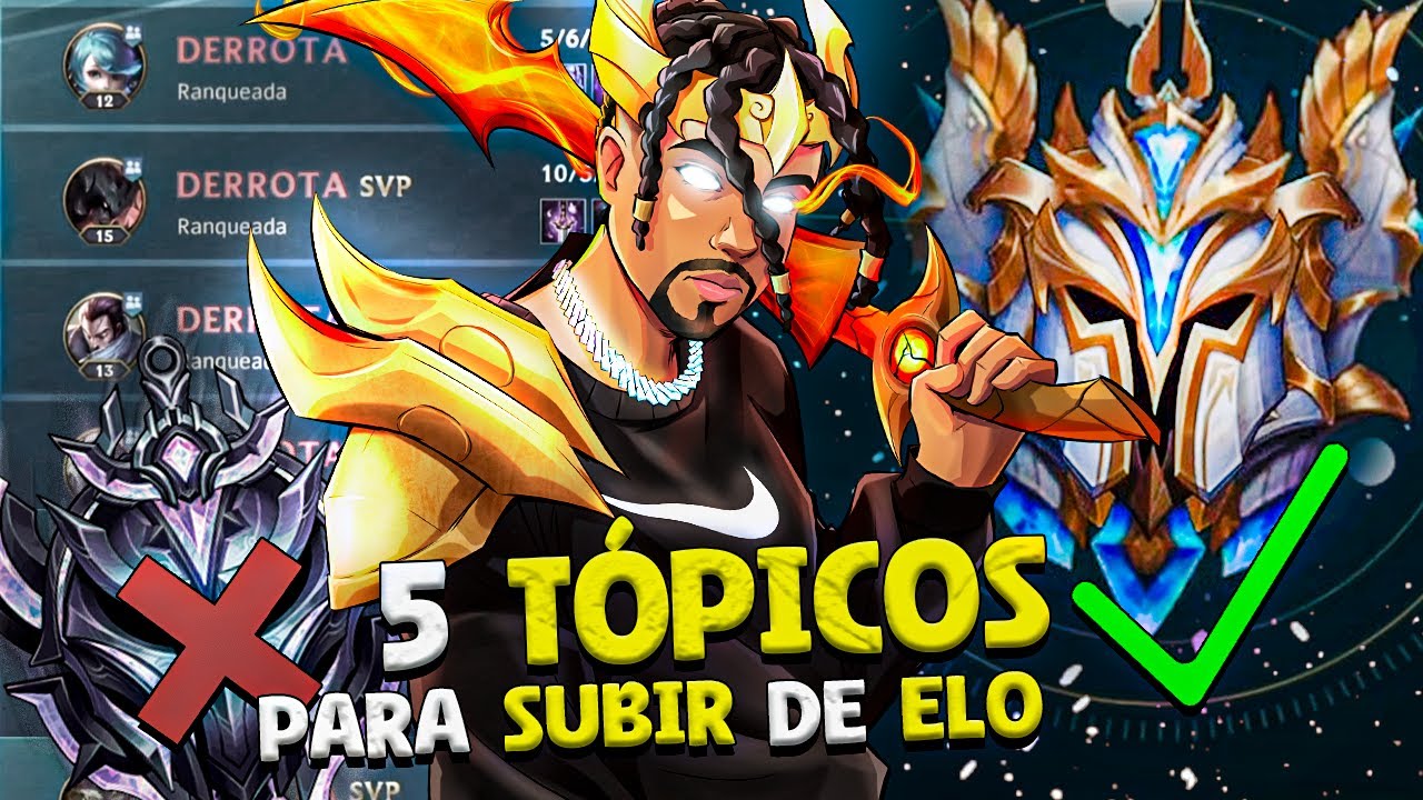 5 TÓPICOS PARA VOCÊ PEGAR CHALLENGER NO WILD RIFT! Ex MONARCA EXPLICA!