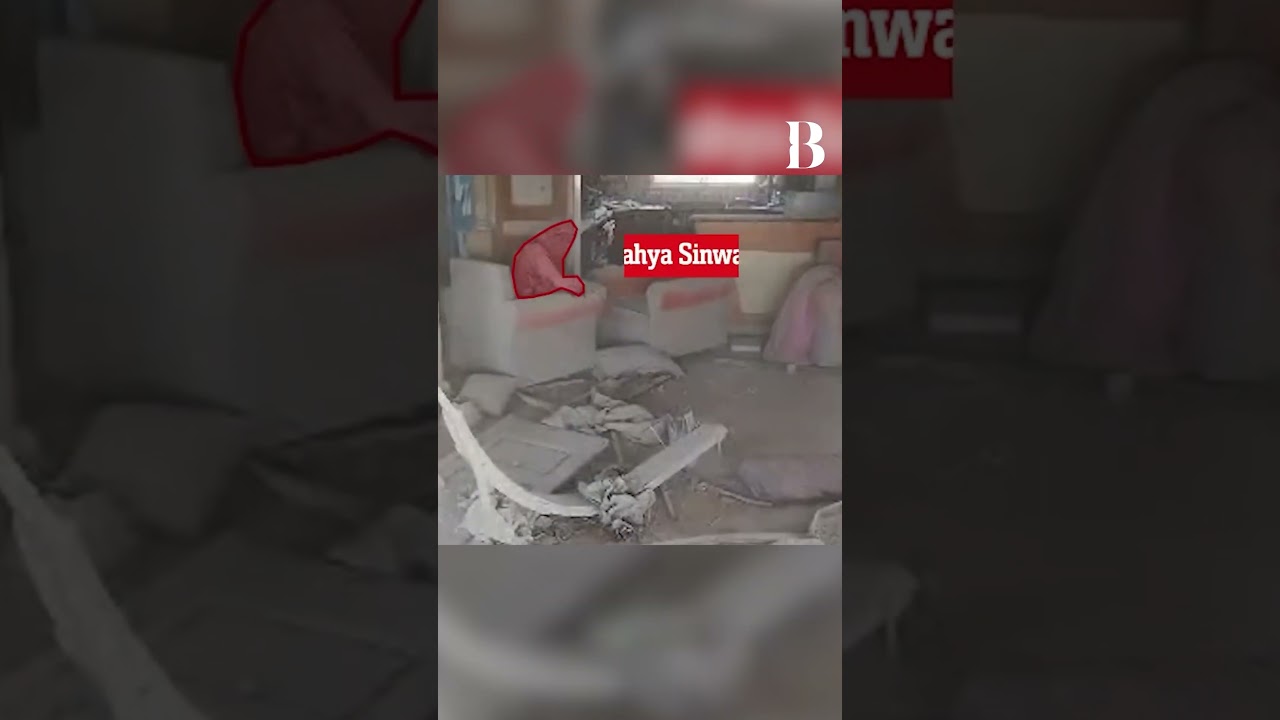 Drone Footage: Israeli Army Reveals Hamas Leader At Attack Site