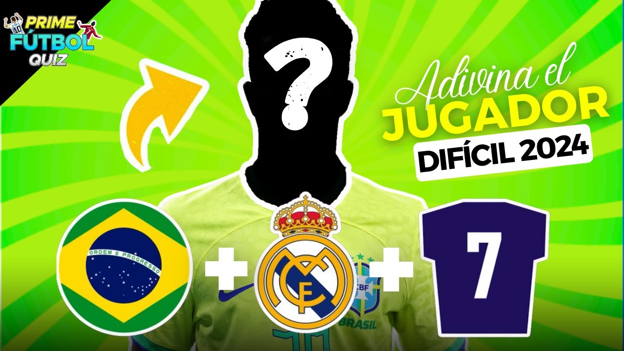 Adivina El Jugador Por SU CLUB + NACIONALIDAD + NÚMERO DE CAMISA - Nivel Difícil 2024